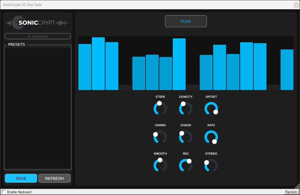 SonicCrypt Flux Gate Screenshot